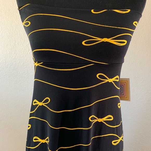 XS Lularoe Maxi Skirt Dress swim cover Bows - Picture 2 of 7